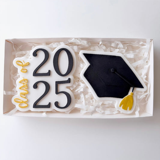 Graduation Cap Cookie Gift Box