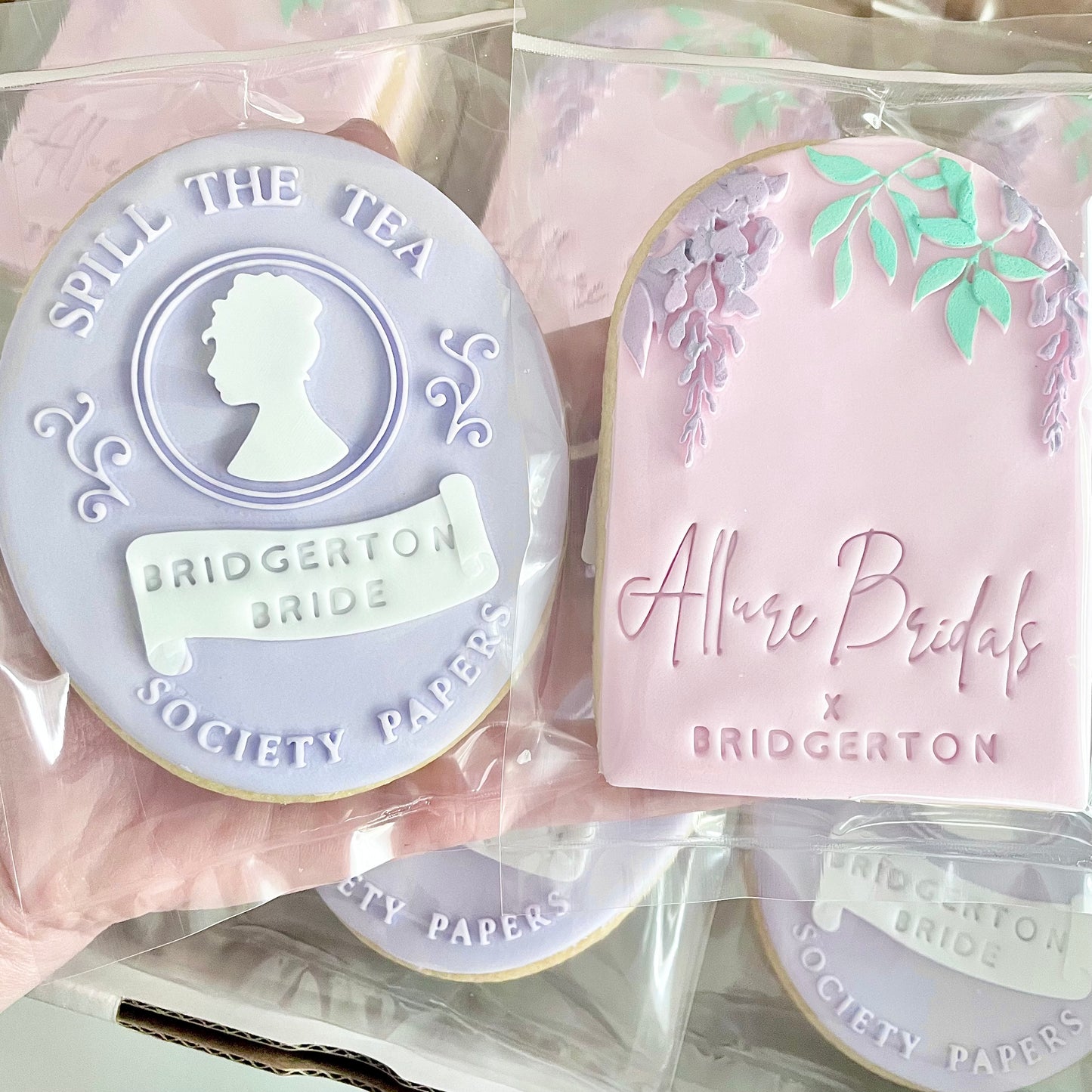 Bridgerton Inspired Bridal Cookie Set 20 Pack