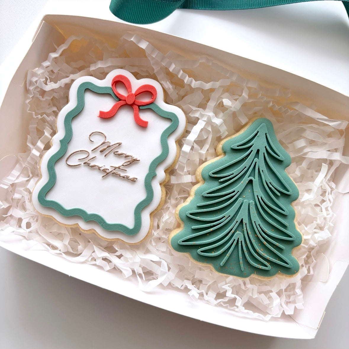 Merry Christmas Tree Cookie Gift Pack