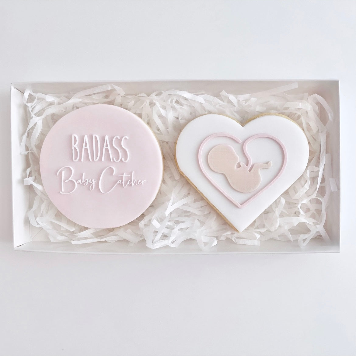 Badass Baby Catcher Cookie Gift Box