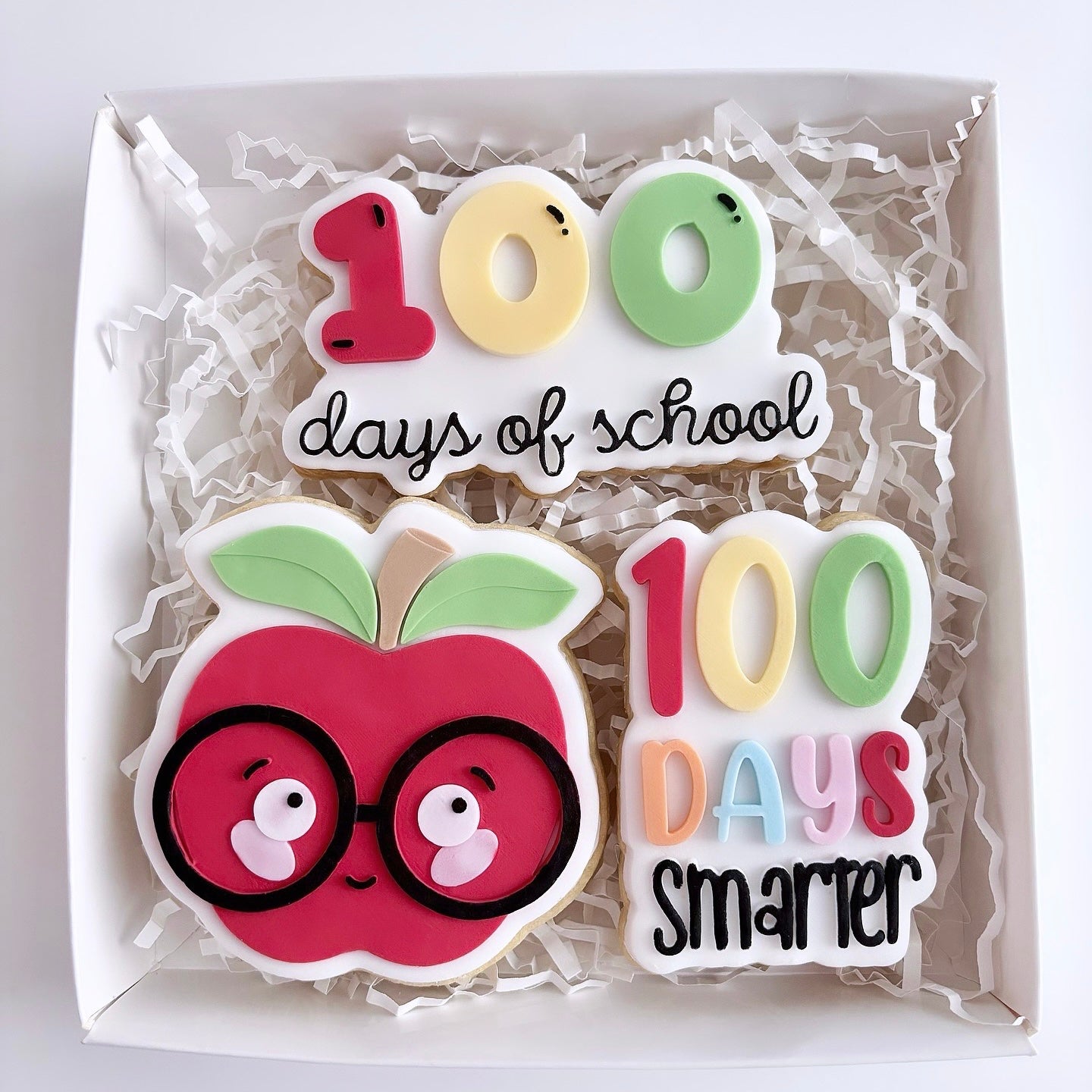 100 Days Smarter Apple Cookie Gift Pack