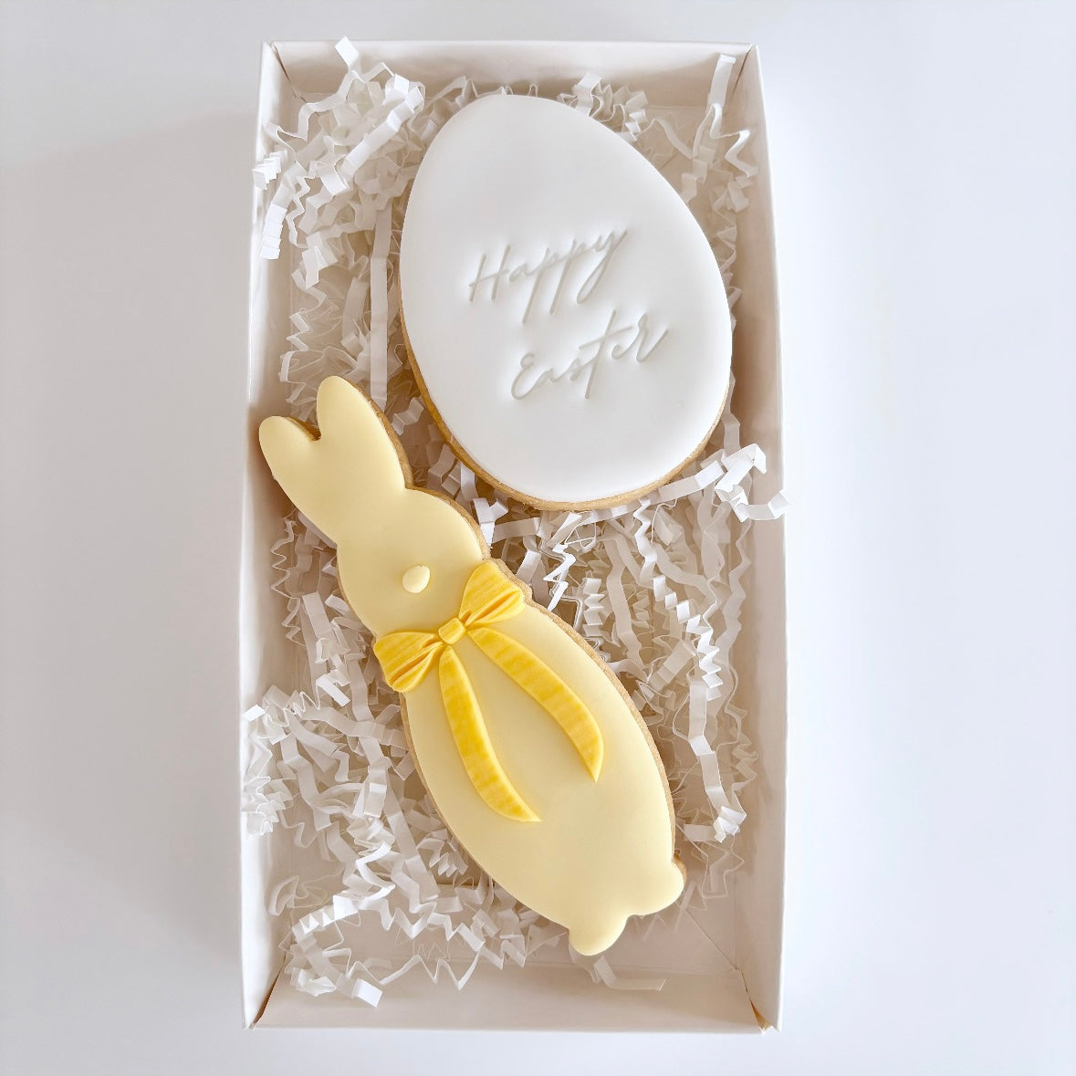 Flocked Bunny Easter Cookie Gift Pack