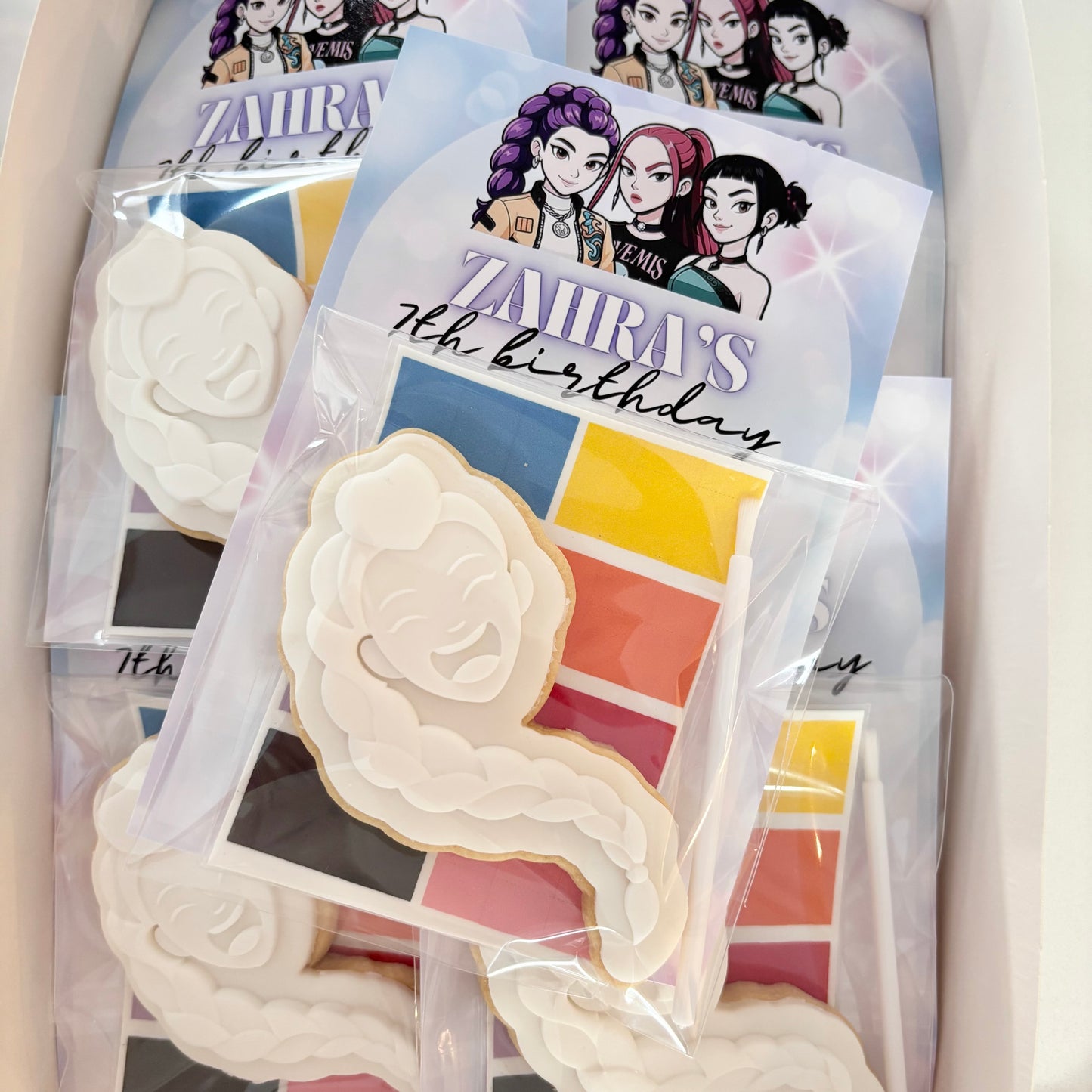KPop Demon Hunters Paint Your Own Party Favours