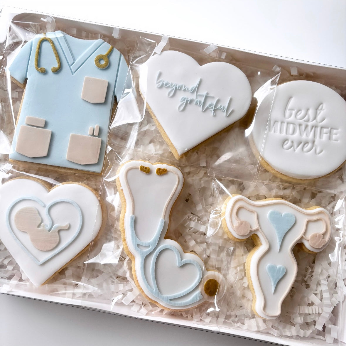Best Midwife Ever Large Cookie Gift Box