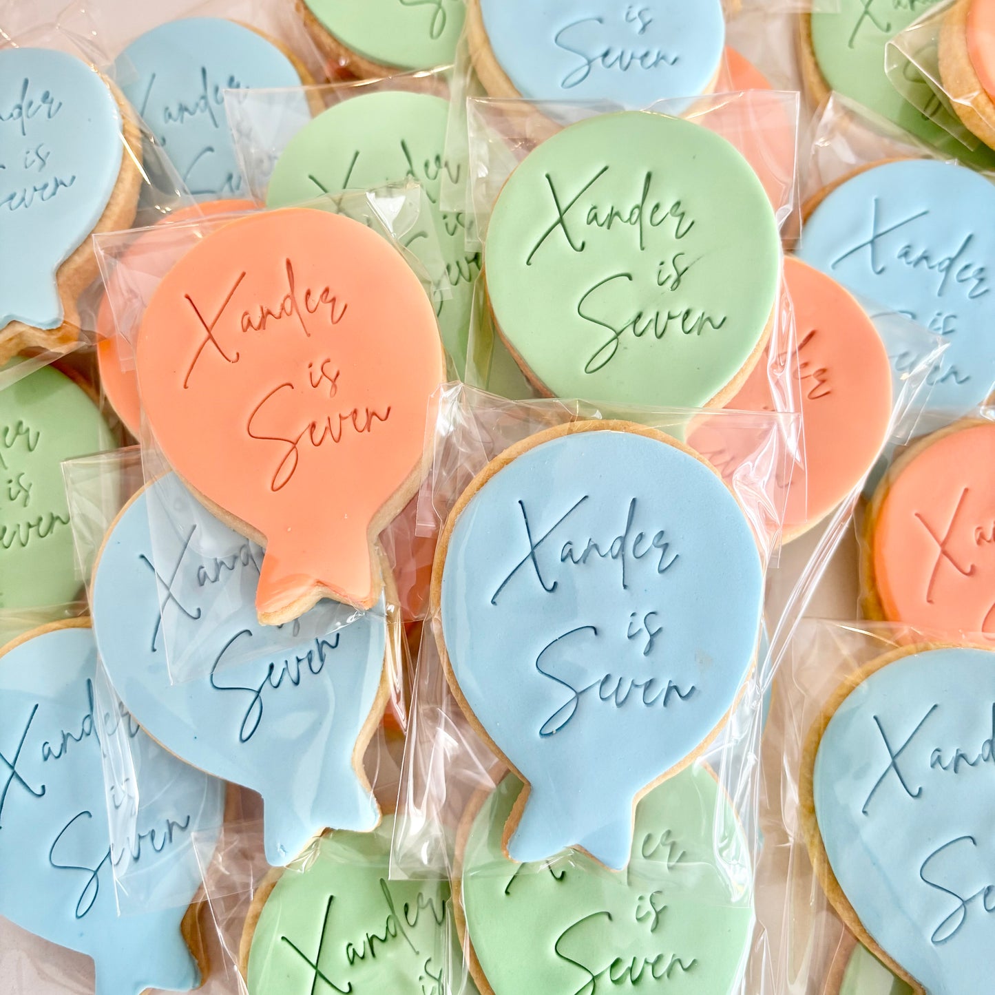 Birthday Balloon Cookies