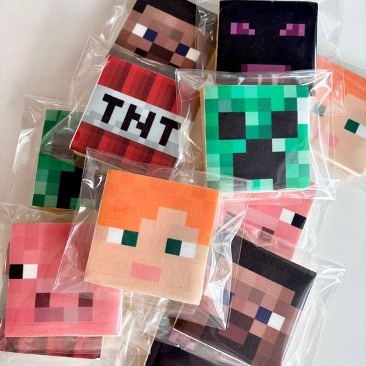 Minecraft Image Cookie Set 12 Pack