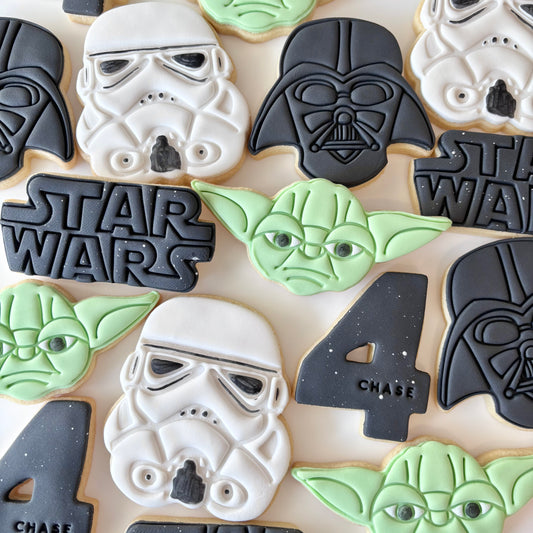 Star Wars Birthday Cookie Set 20 Pack