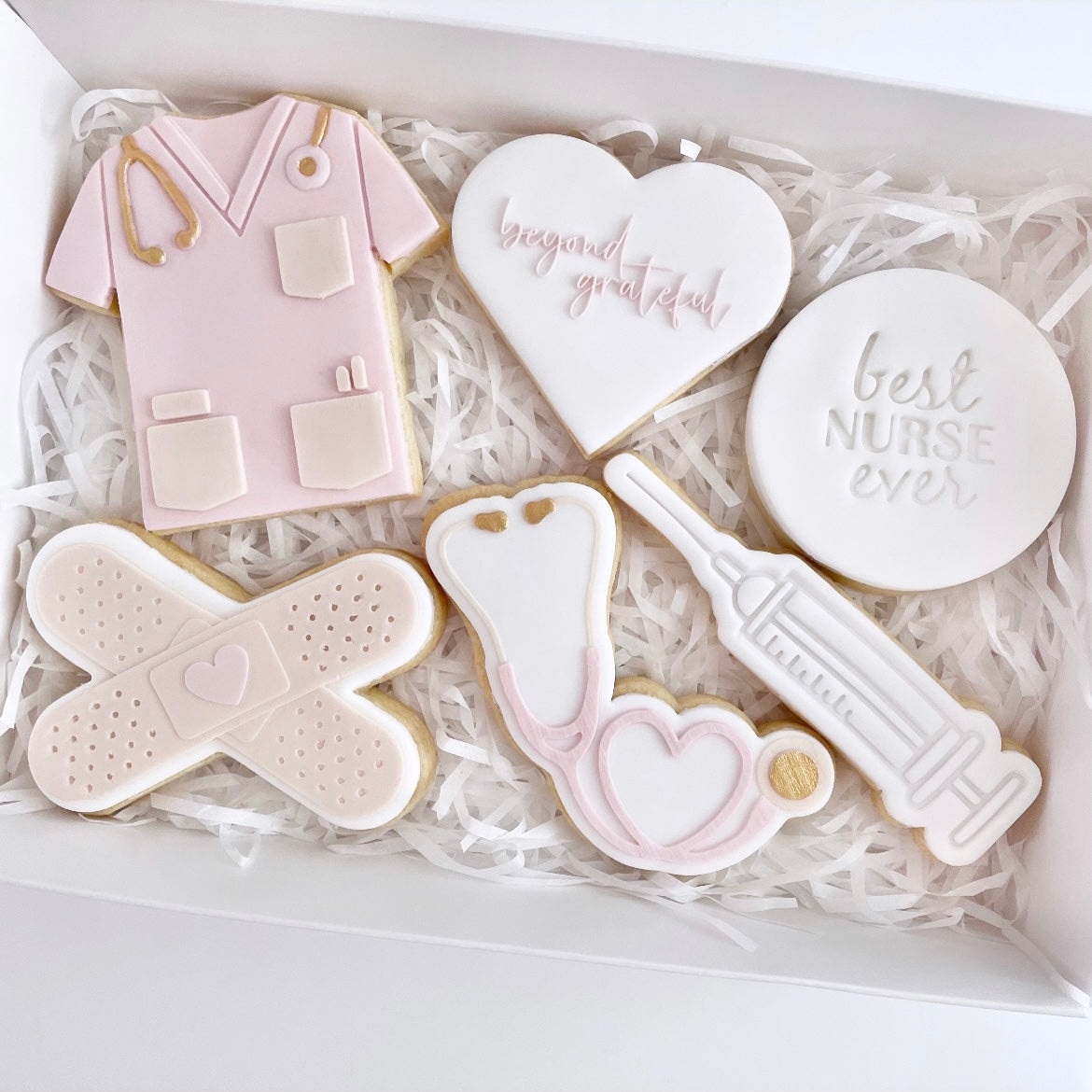 Best Nurse Ever Large Cookie Gift Box