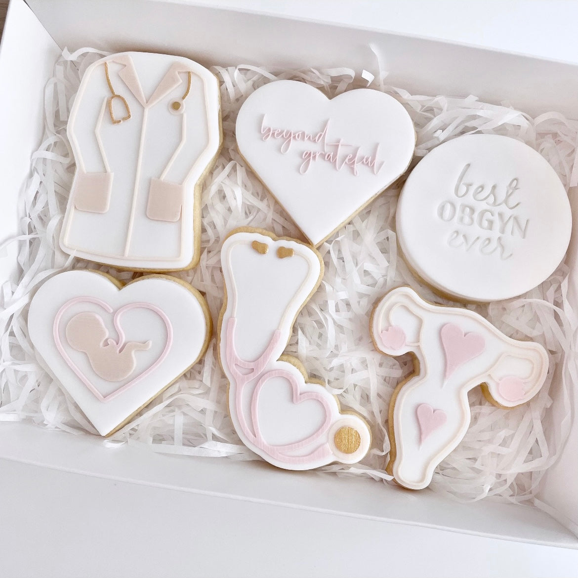 Best OBGYN Ever Large Cookie Gift Box