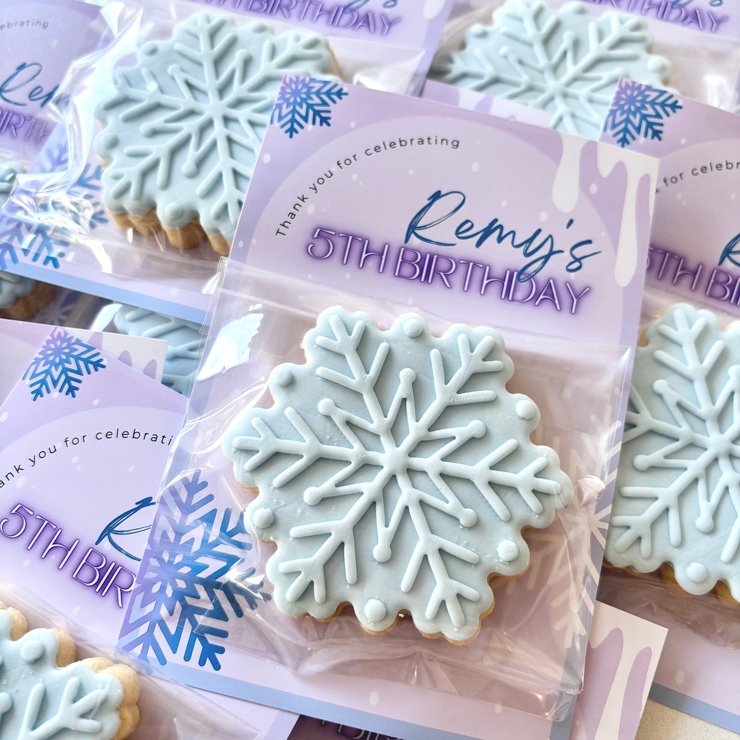 Snowflake Party Favours
