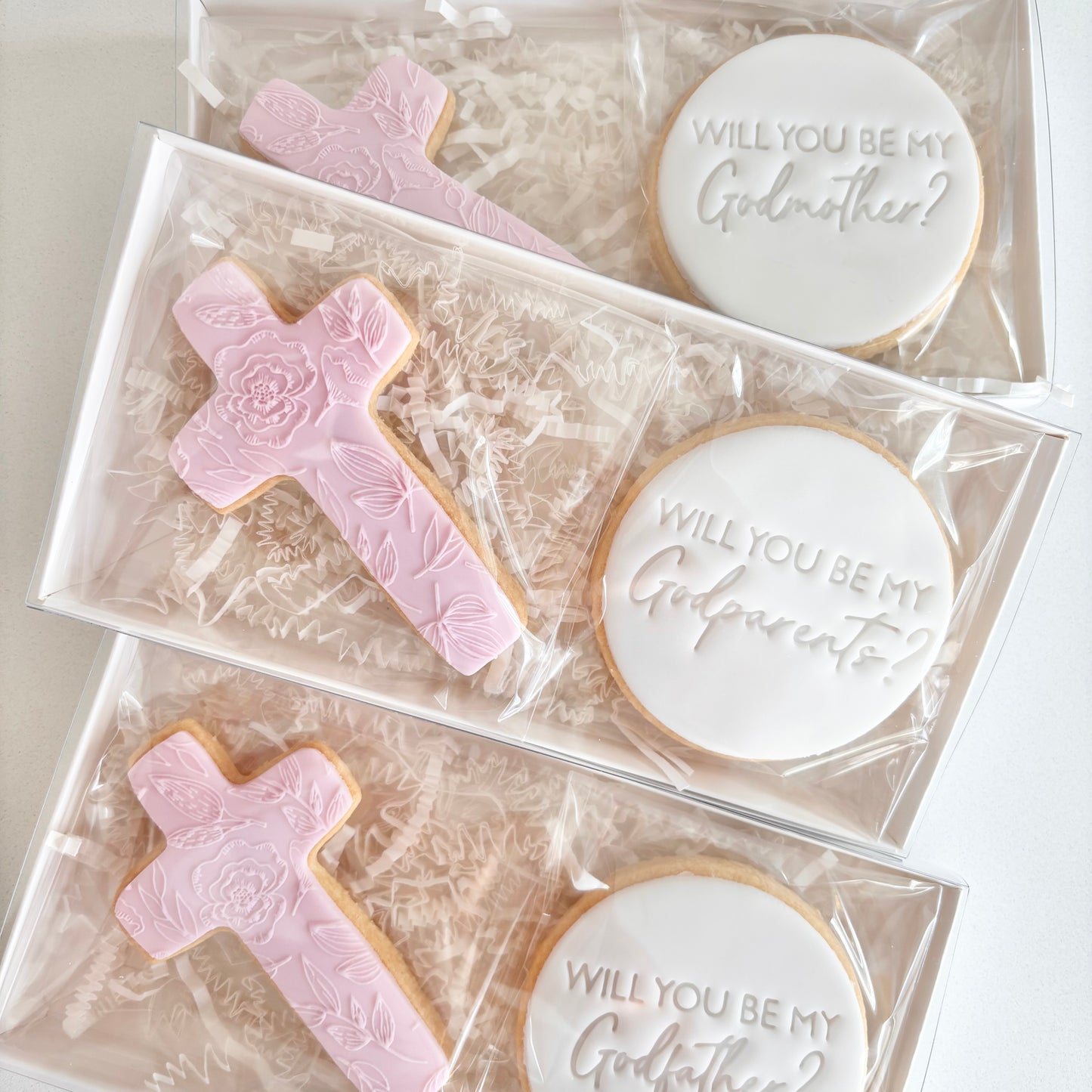 Floral Godparent Proposal Gift Box 2 Pack