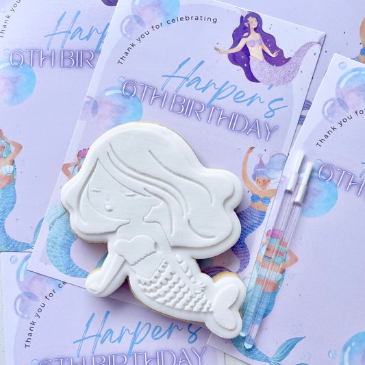 Mermaid Paint Your Own Party Favours