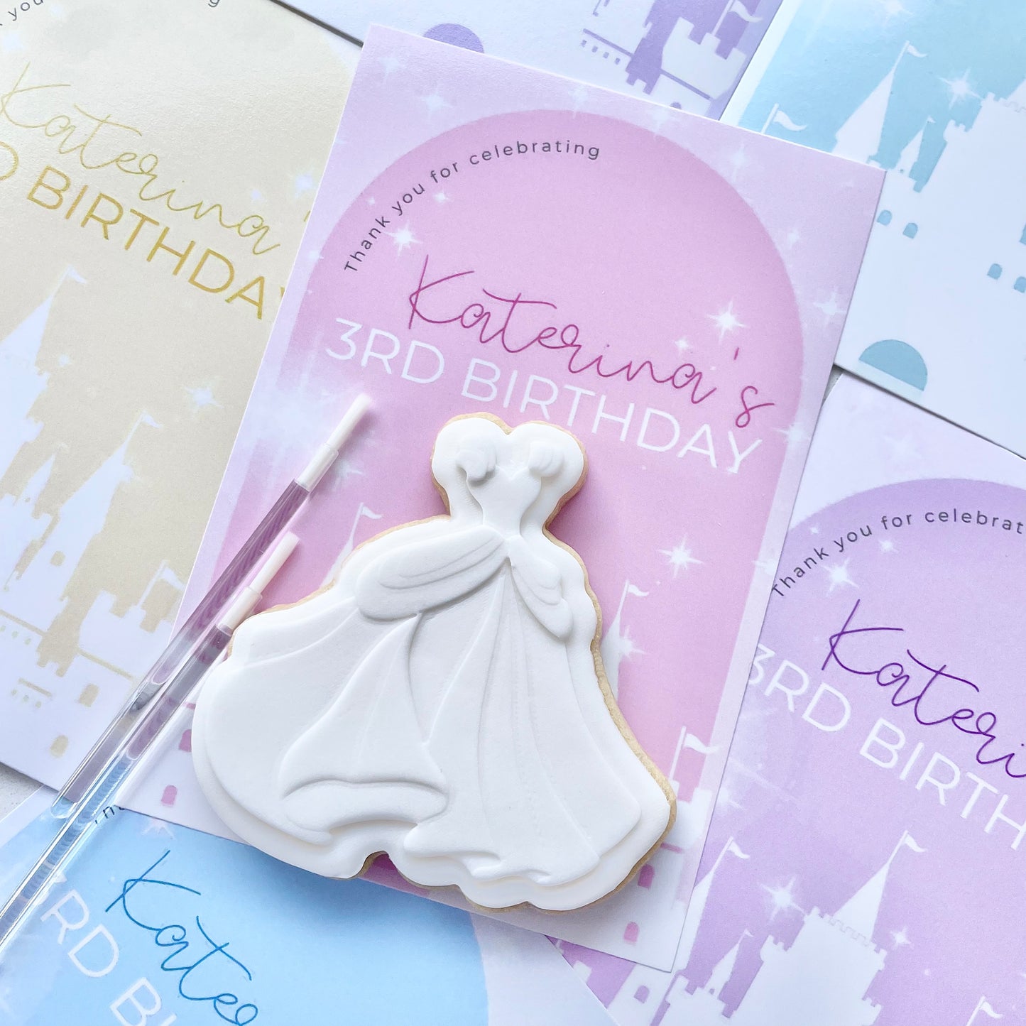 Princess Dress Paint Your Own Party Favours