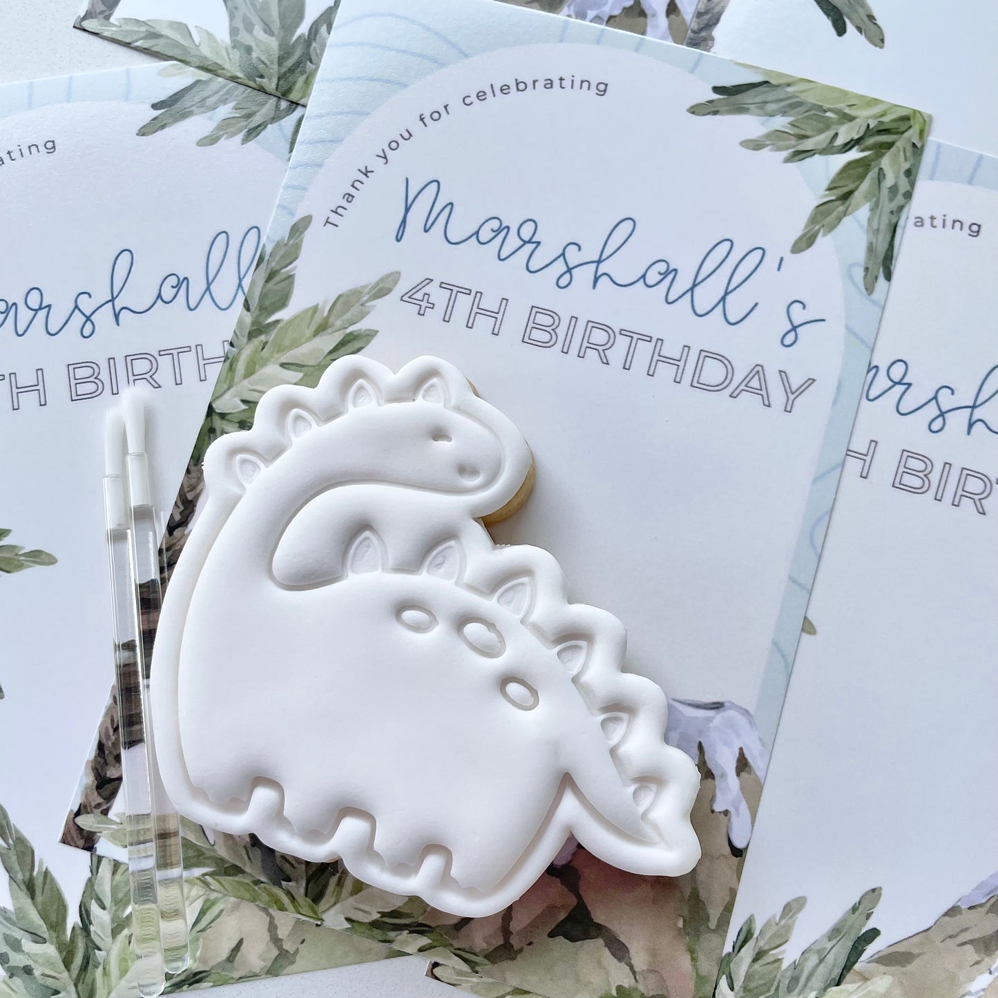 Dinosaur Paint Your Own Party Favours