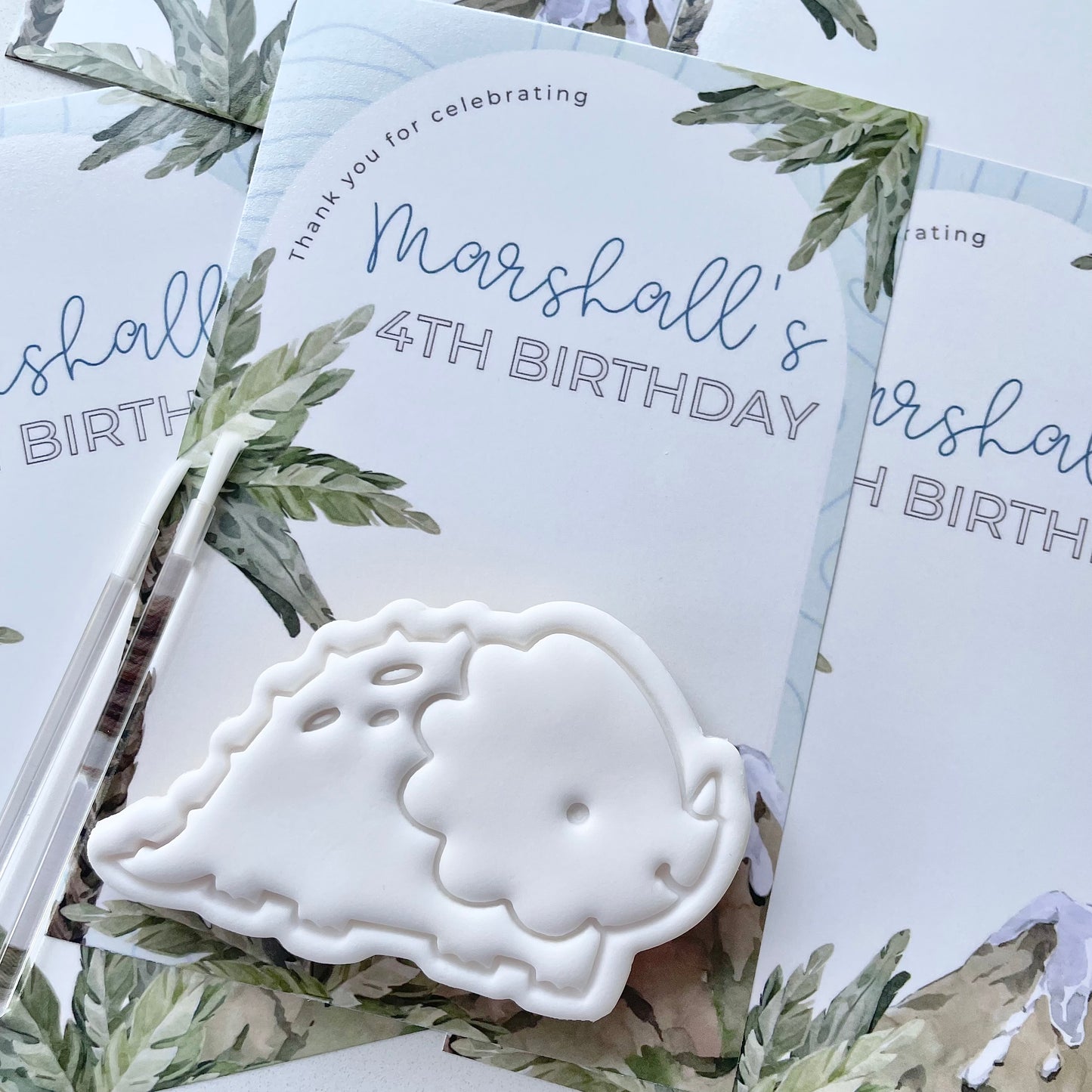 Dinosaur Paint Your Own Party Favours