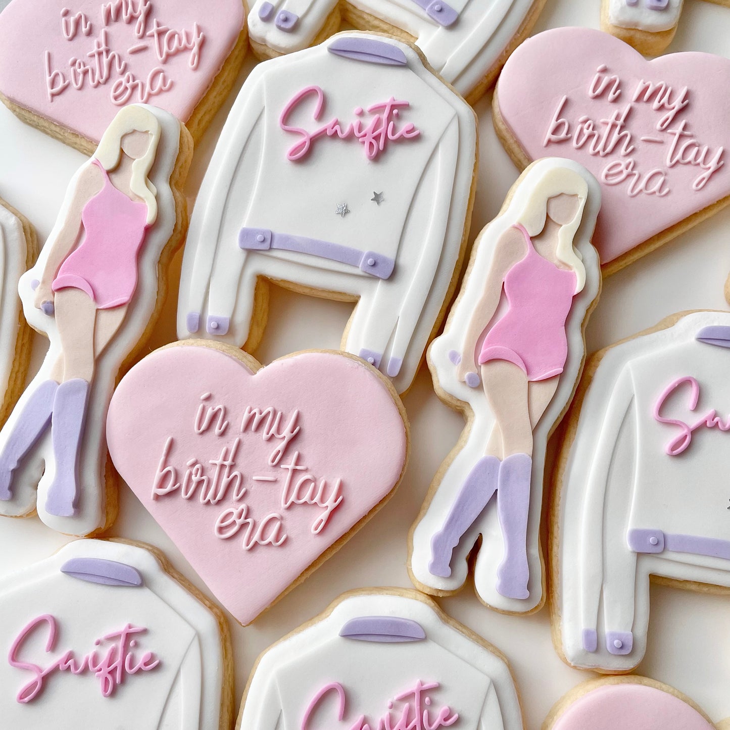 Taylor Swift Birthday Era Cookie Set 20 Pack