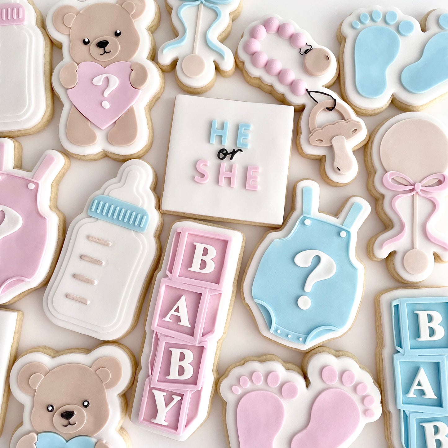 Gender Reveal Cookie Set