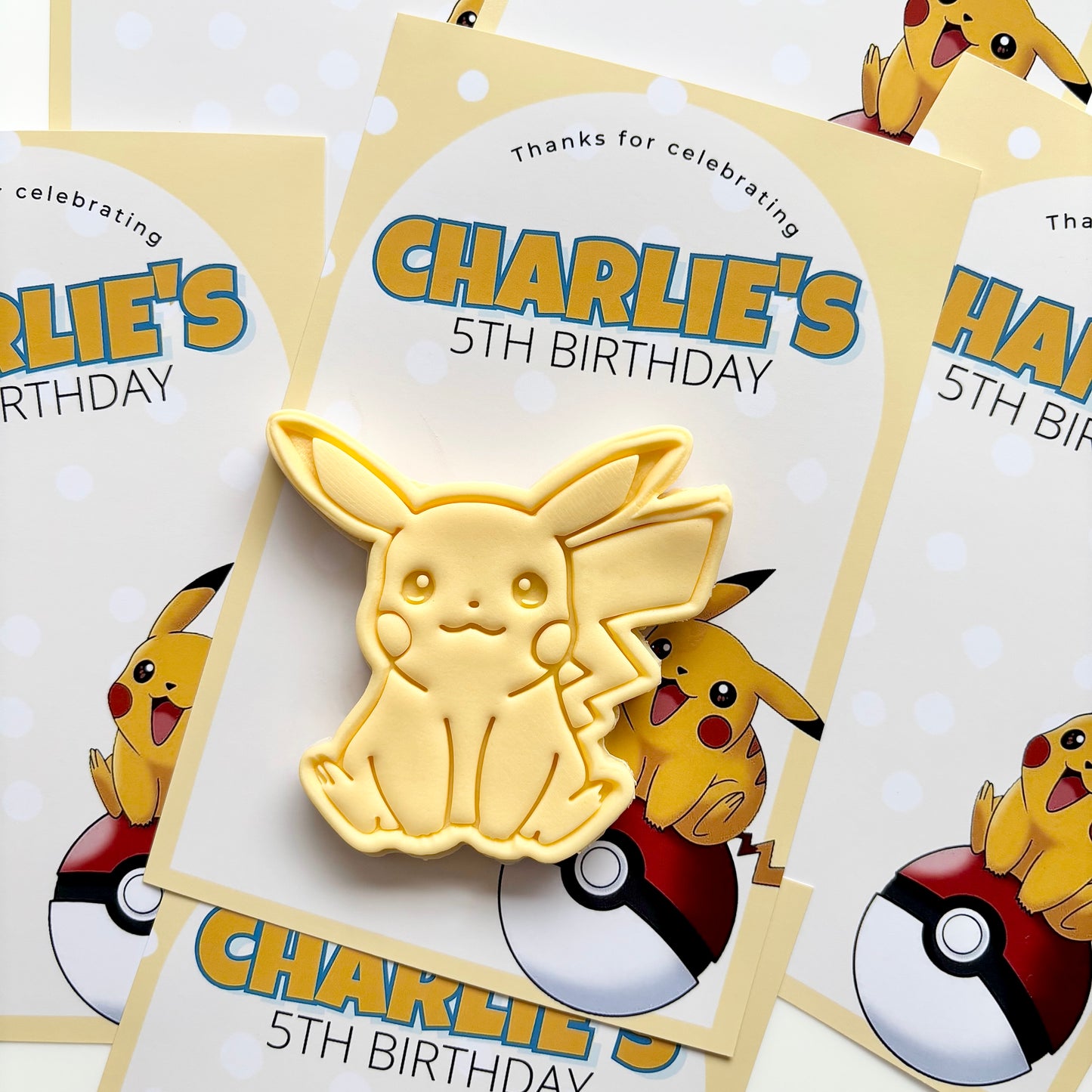 Pikachu Pokemon Party Favours