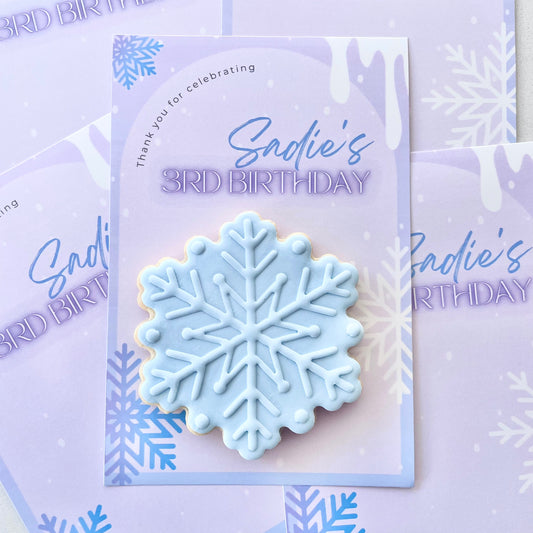 Snowflake Party Favours