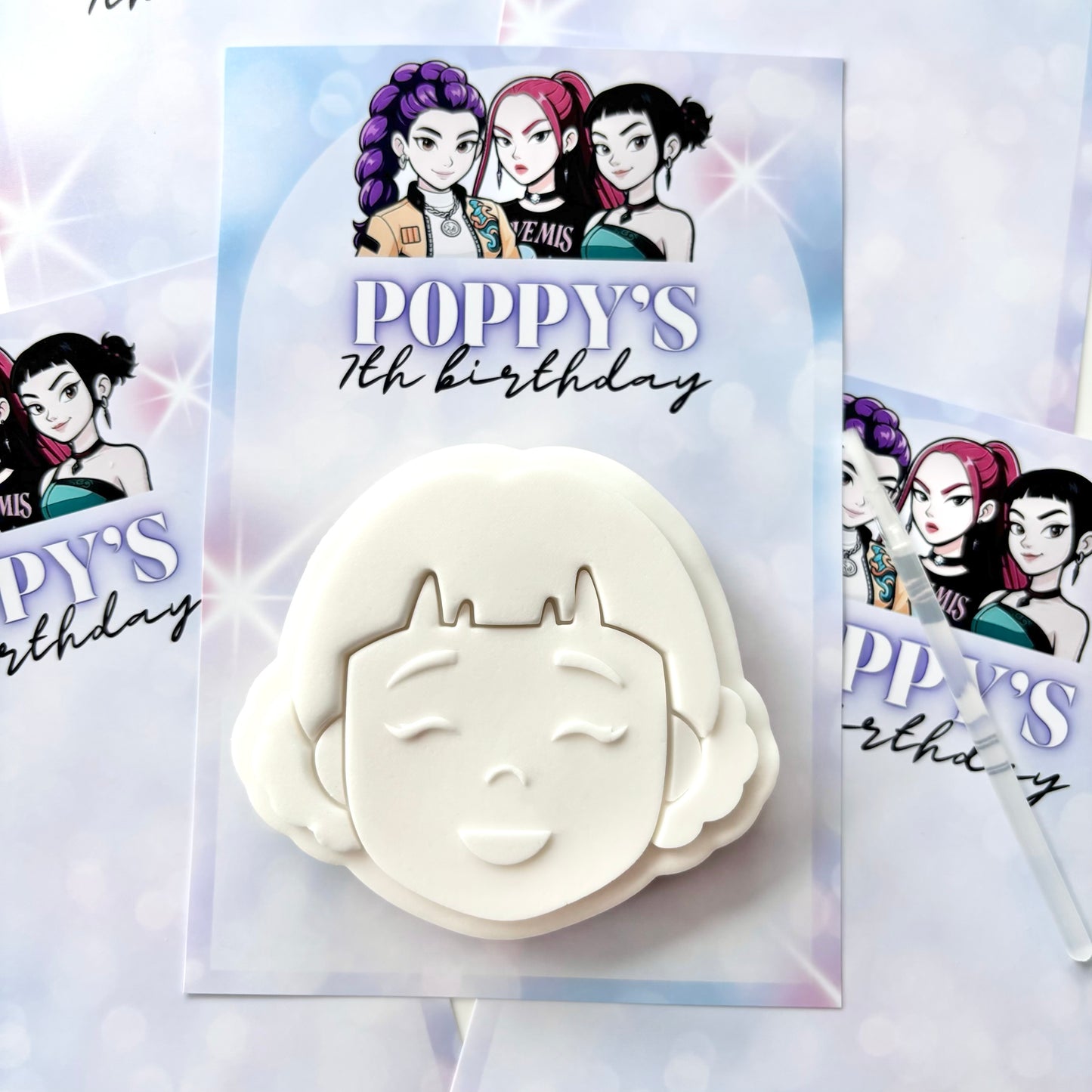 KPop Demon Hunters Paint Your Own Party Favours