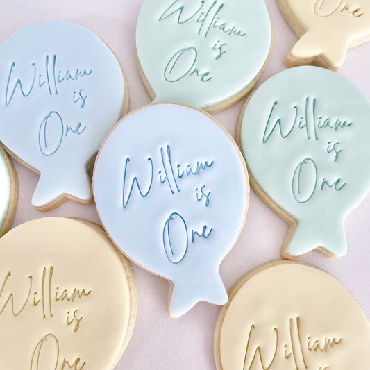 Birthday Balloon Cookies