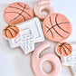 Basketball Cookie Set 24 Pack