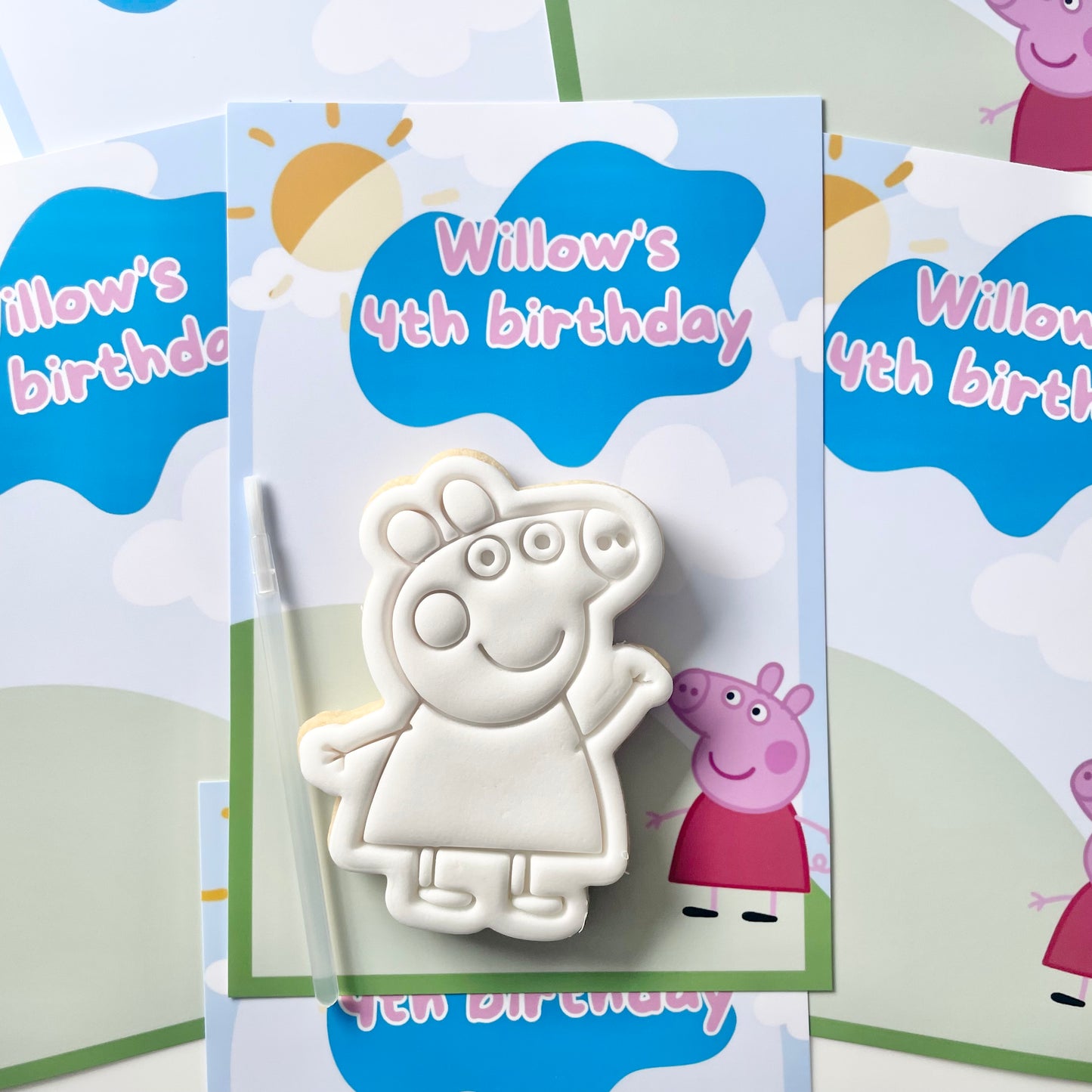 Peppa Pig Paint Your Own Party Favours