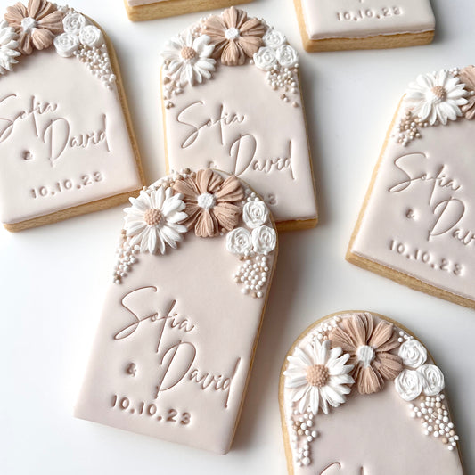 Floral Arch Cookies 12 Pack
