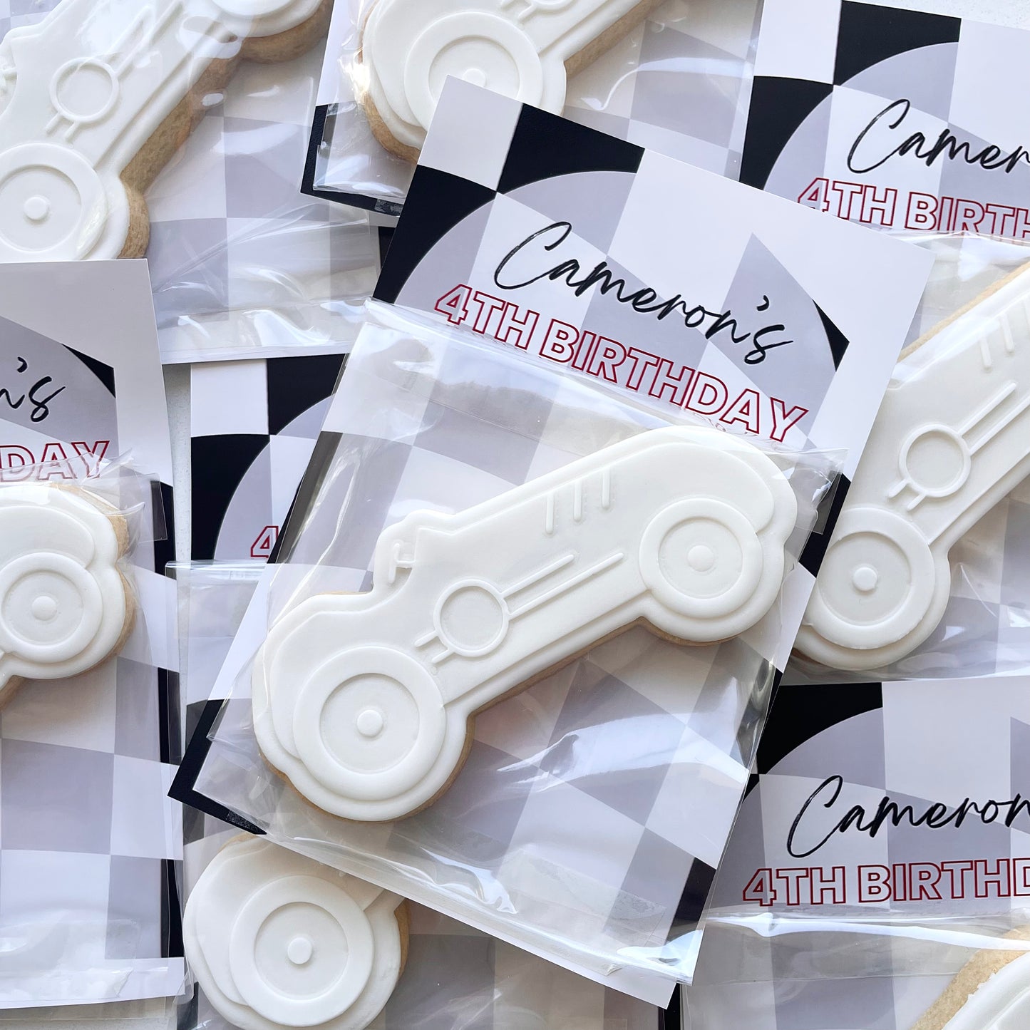 Race Car Paint Your Own Party Favours