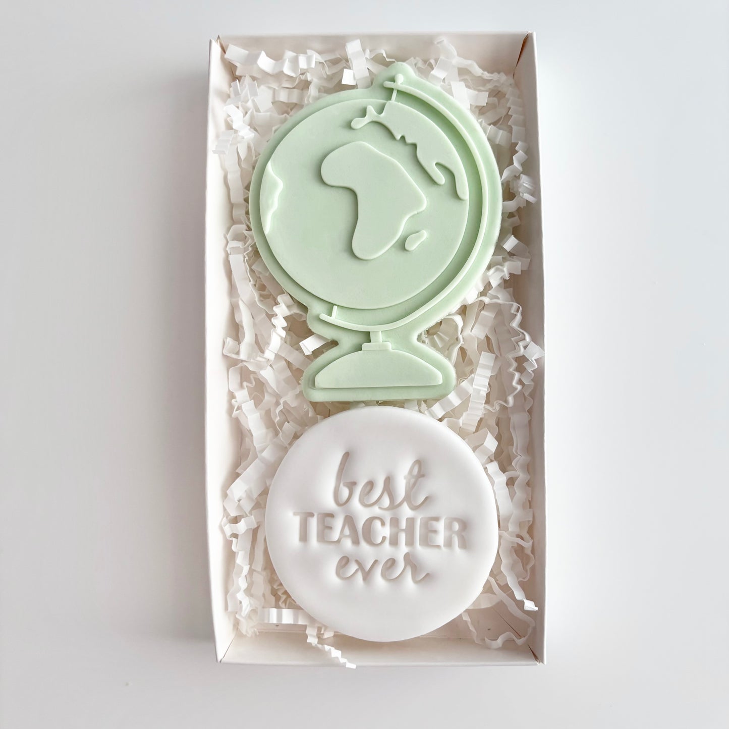 Best Geography / Language Teacher Cookie Gift Box