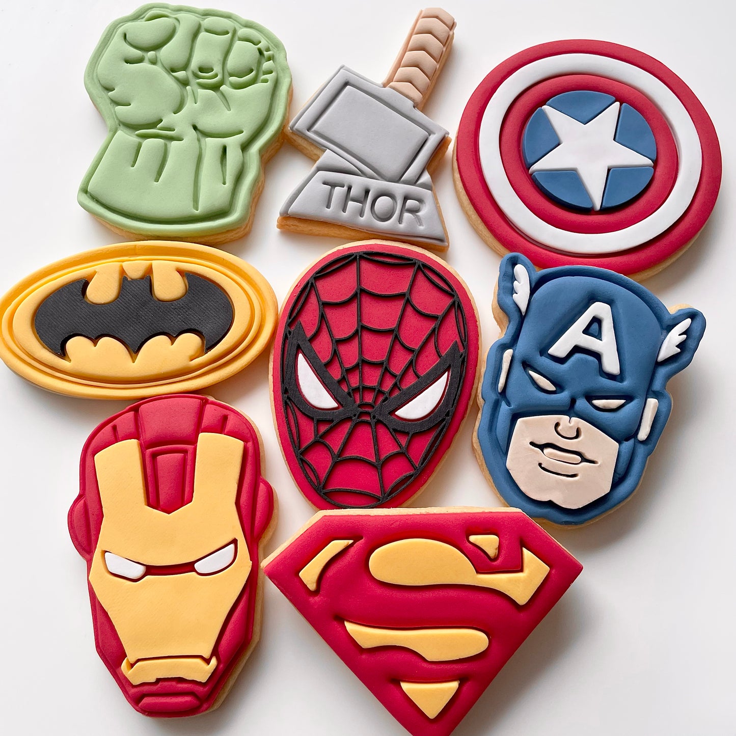 Superhero Cookie Set 24 Pack