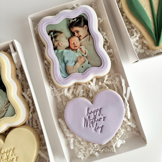 Framed Photo Happy Mother's Day Cookie Gift Pack