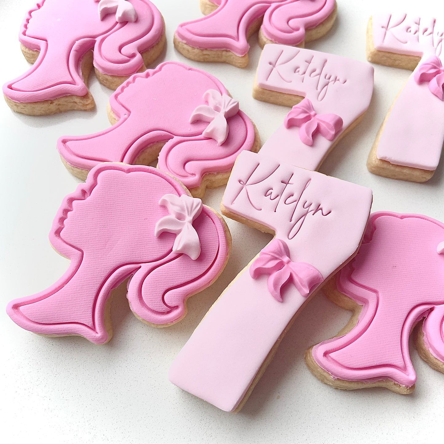 Barbie Doll Cookie Set