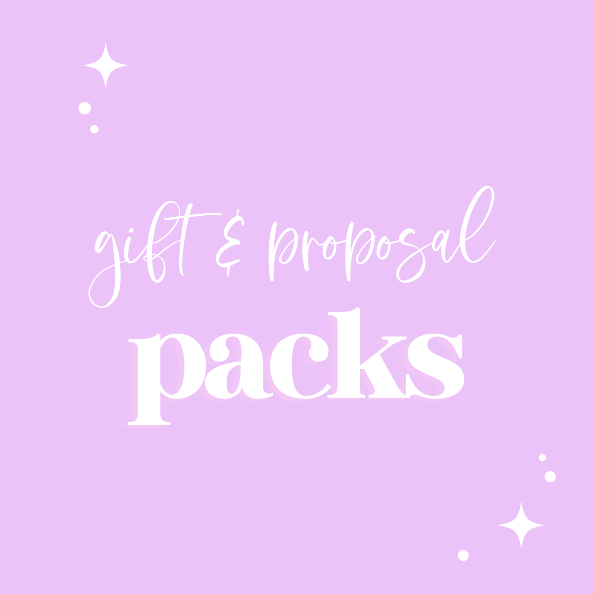 Gift & Proposal Packs