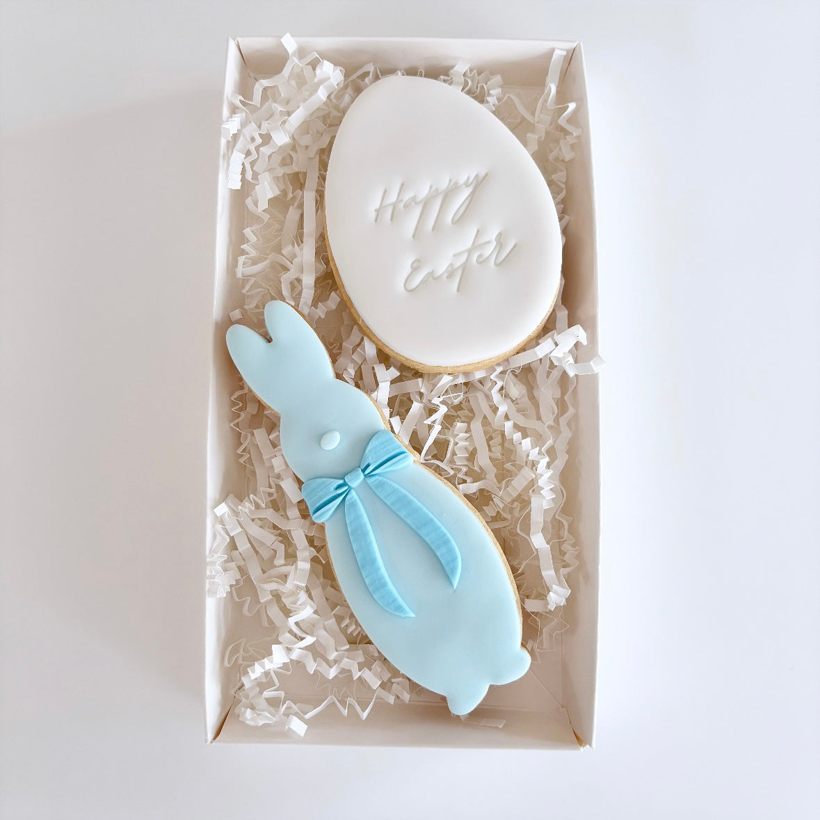 Flocked Bunny Easter Cookie Gift Pack