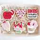 Santa's Favourite Teacher Large Christmas Cookie Gift Box