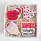 Santa's Favourite Teacher Christmas Cookie Gift Box