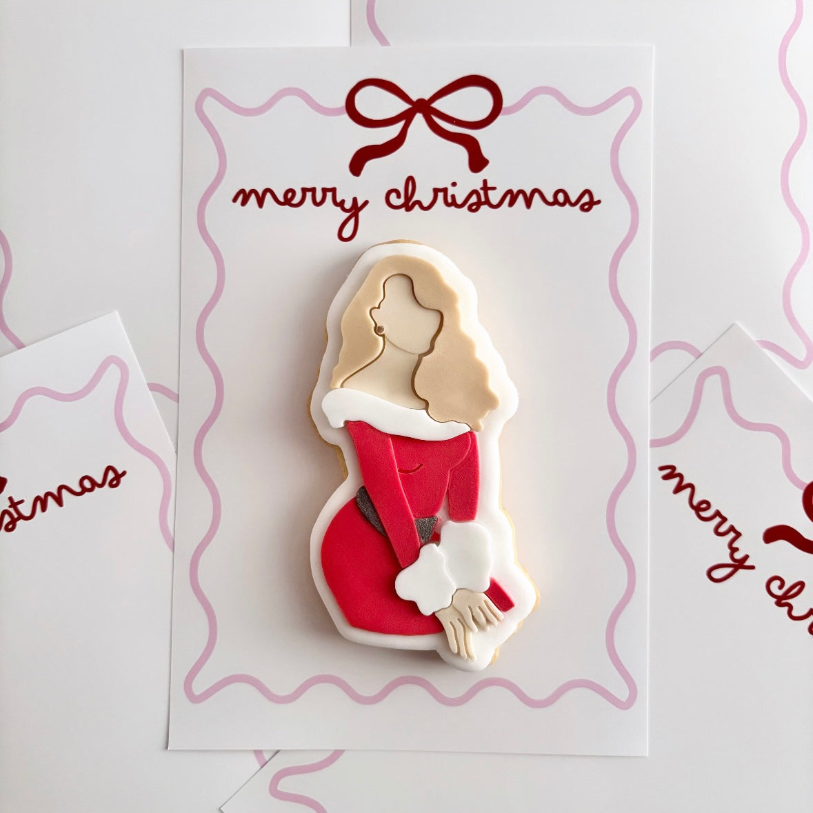 Mariah Carey Christmas Cookie