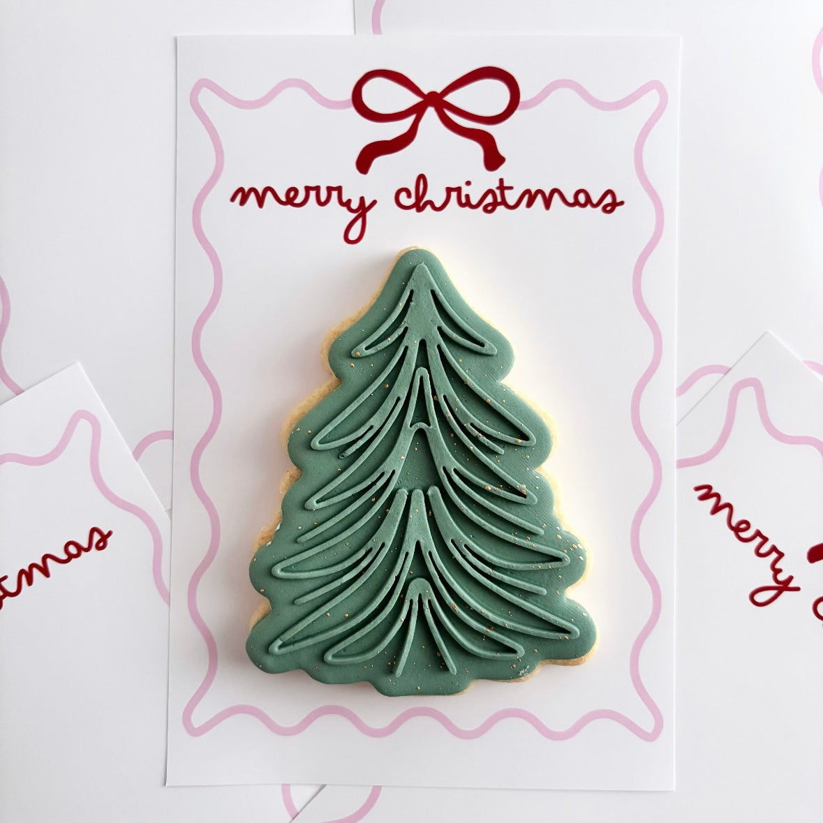 Christmas Tree Cookie