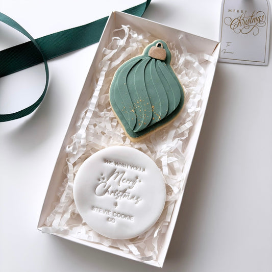 Christmas Ornament Cookie Gift Pack