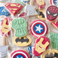 Superhero Cookie Set 24 Pack
