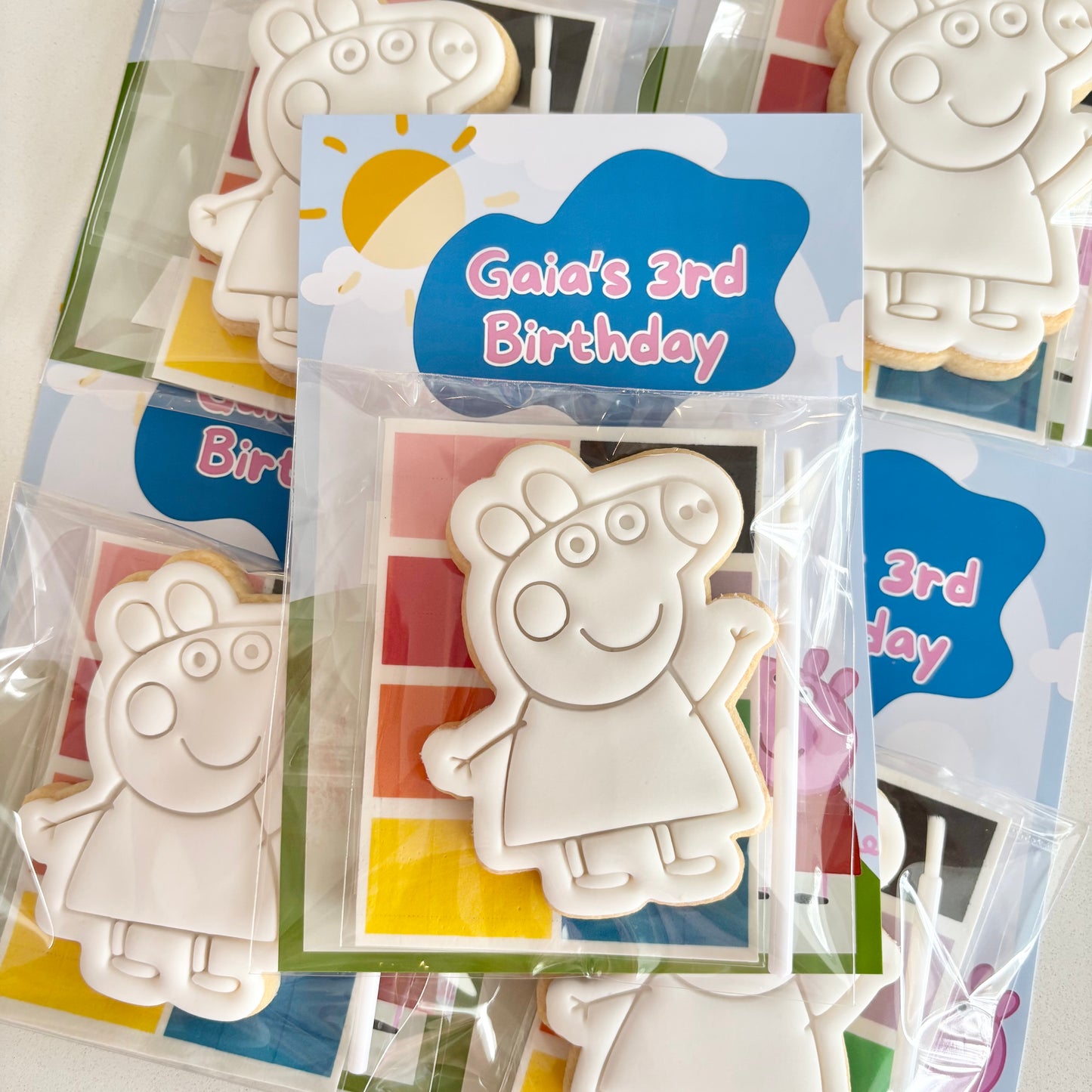 Peppa Pig Paint Your Own Party Favours