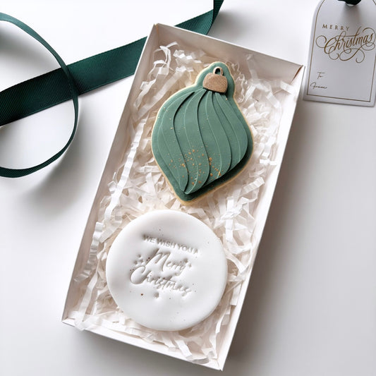Christmas Ornament Cookie Gift Pack