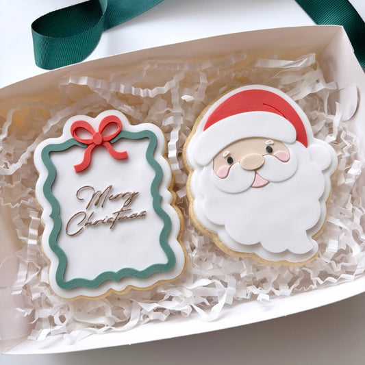 Merry Christmas Santa Cookie Gift Pack