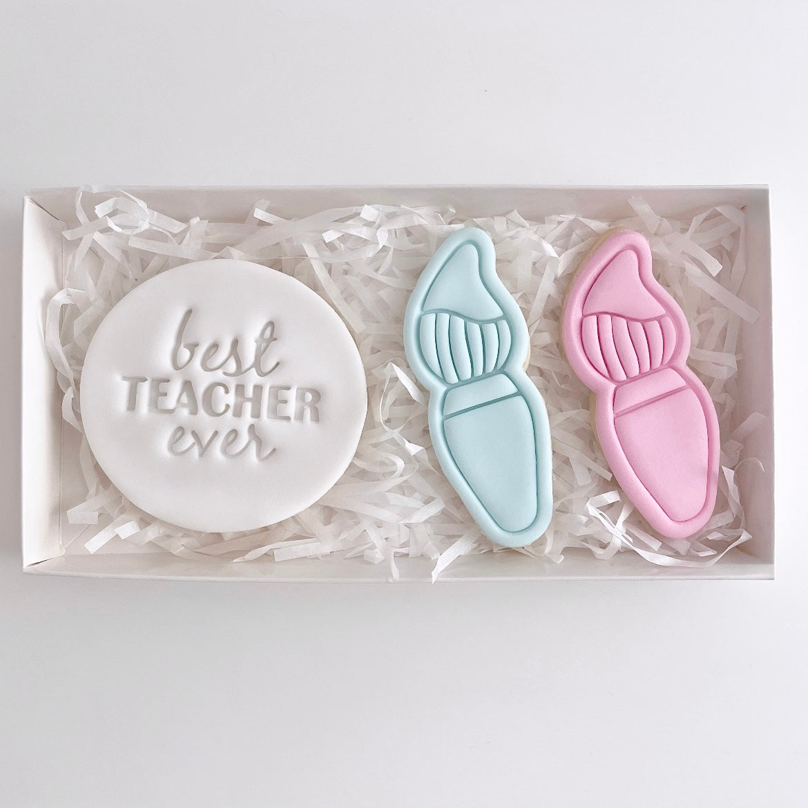 Best ART Teacher Cookie Gift Box