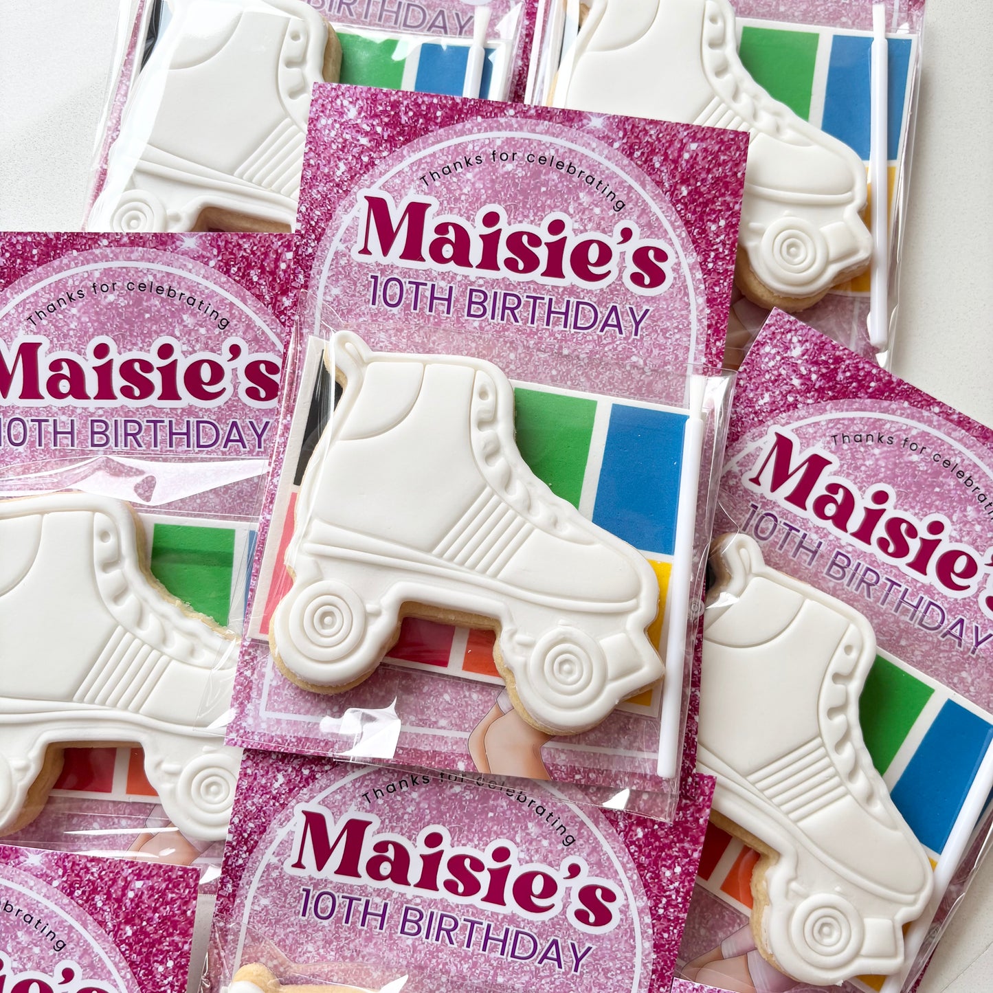 Roller Skate Paint Your Own Party Favours