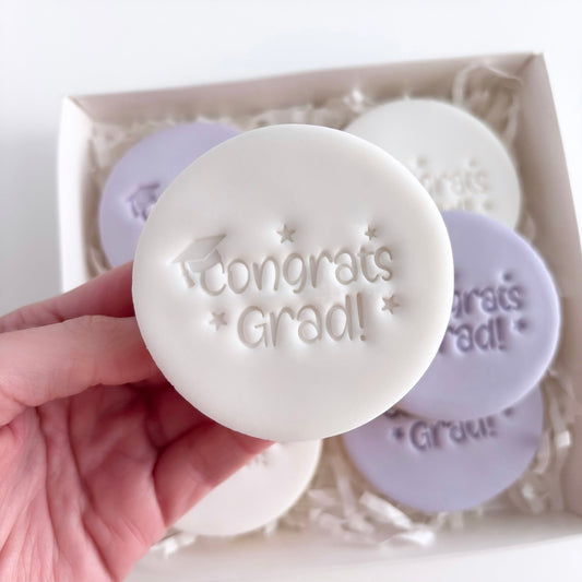 Congrats Grad Graduation Cookies