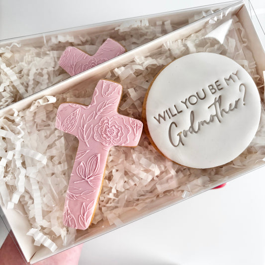 Floral Godparent Proposal Gift Box 2 Pack
