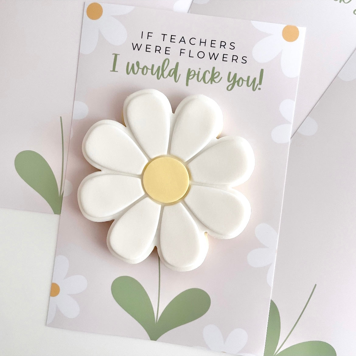 Flower Teacher Cookie Gift