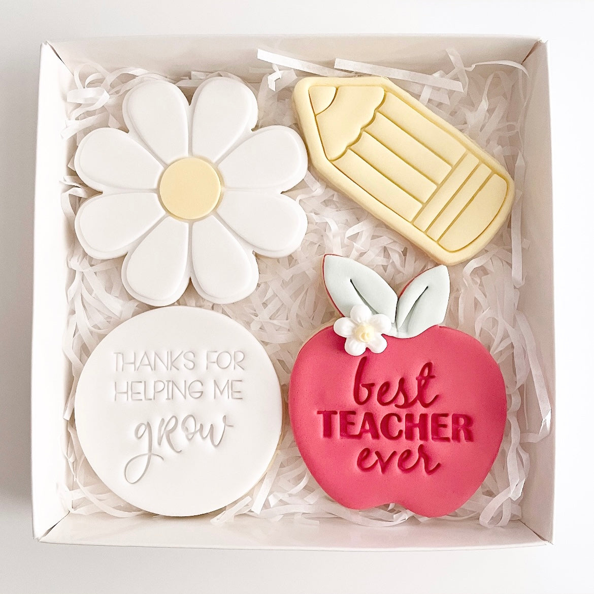 Thanks for helping me Grow Teacher Cookie Gift Box